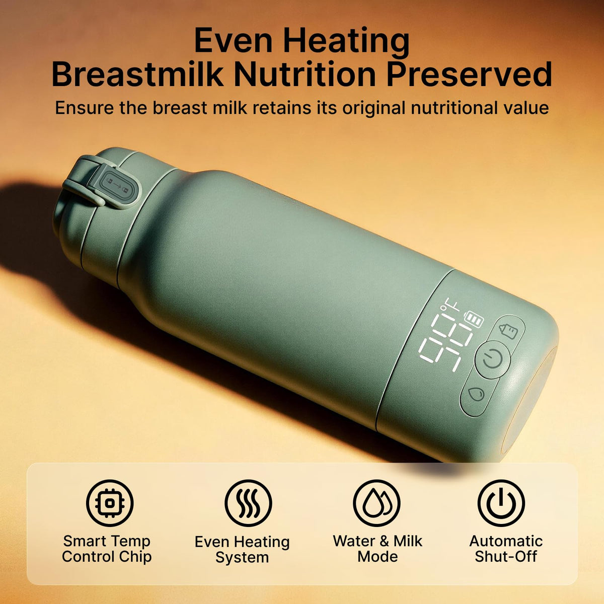 Momcozy Portable Bottle Warmer for Breast Milk