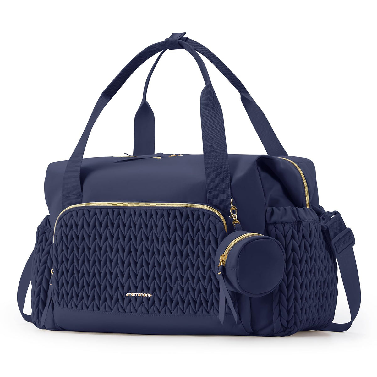 Large Diaper Bag Tote With Pacifier Case