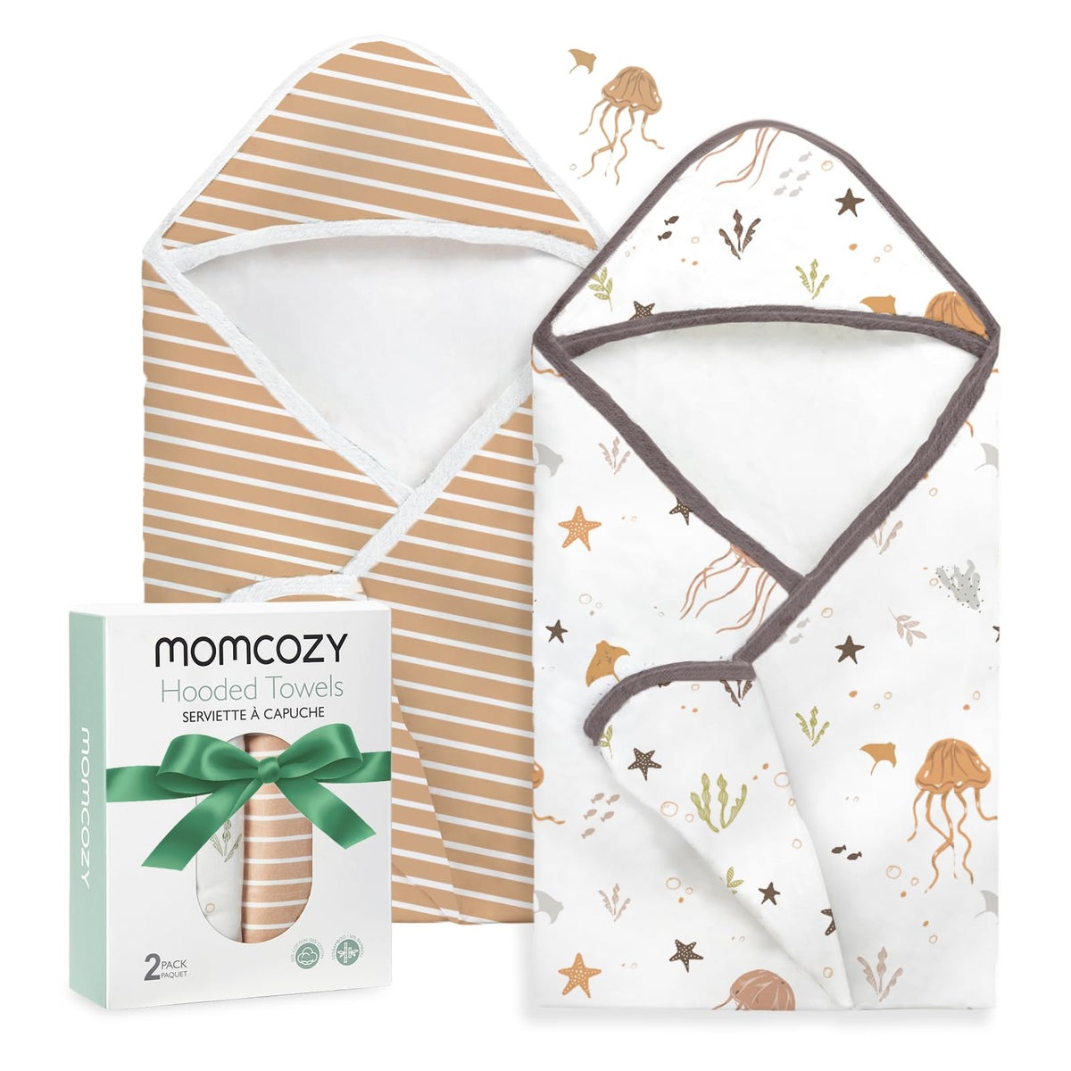 Momcozy Hooded Baby Bath Towel