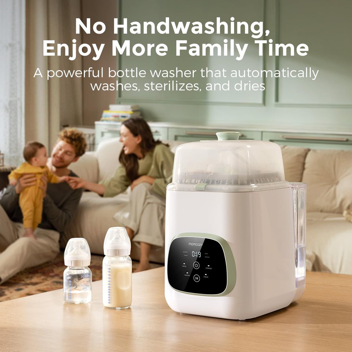 Momcozy KleanPal Pro Bottle Washer & Water Warmer