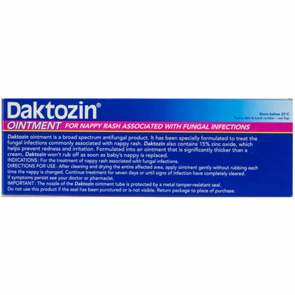 Antifungal Diaper Rash Ointment With Zinc Oxide Care
