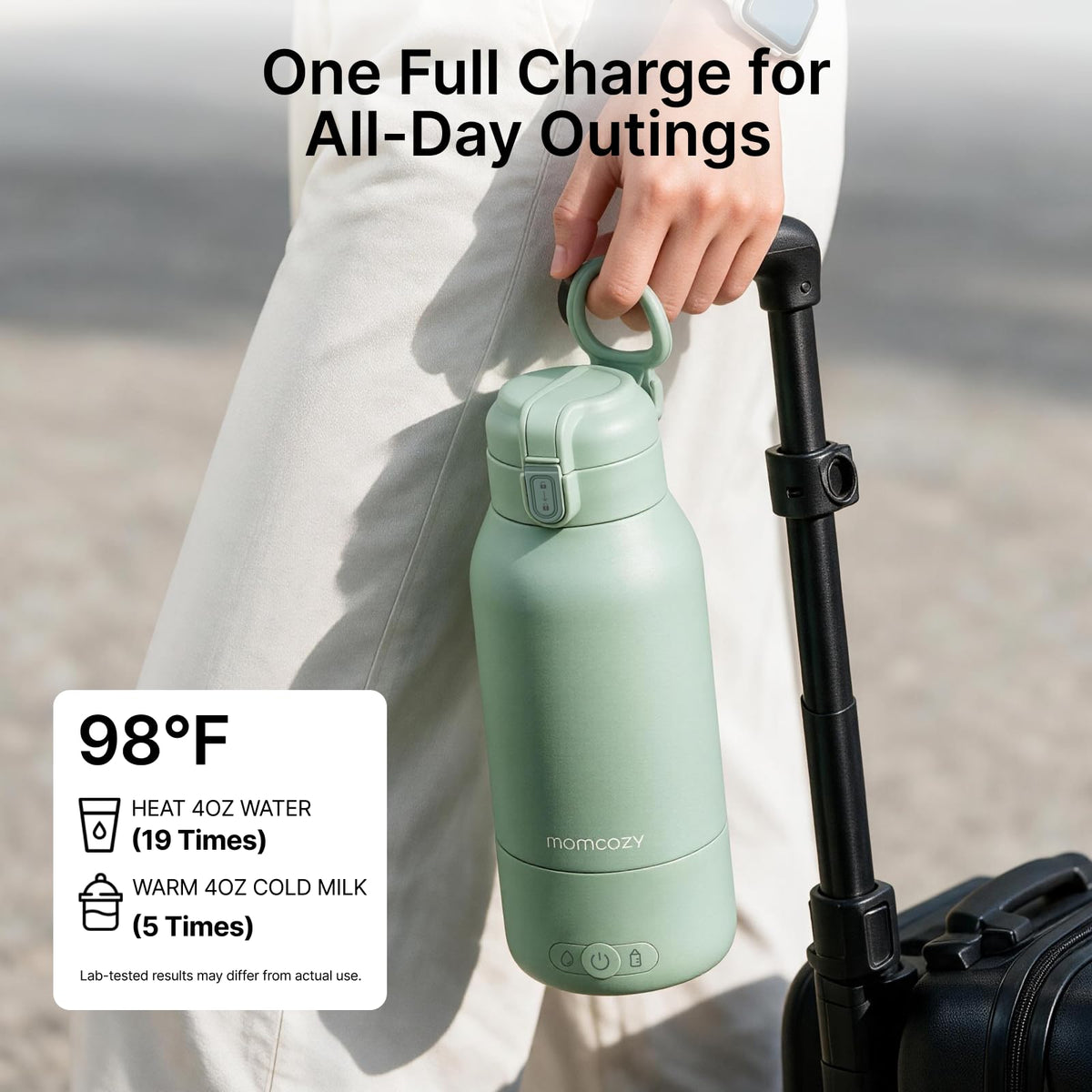 Momcozy Portable Bottle Warmer for Breast Milk