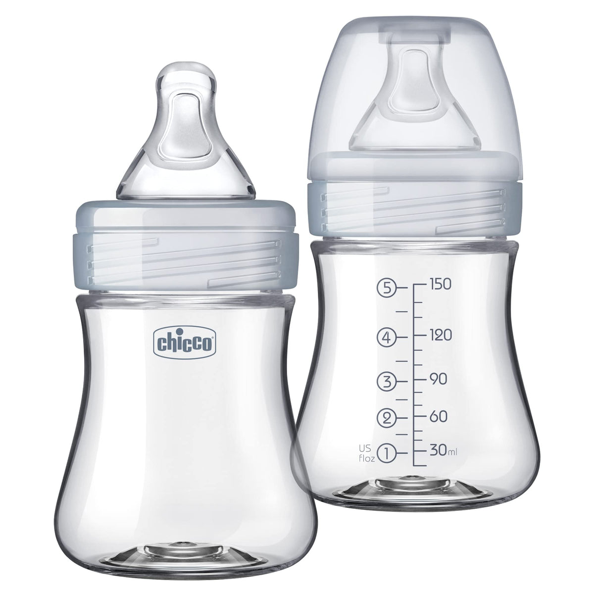 Hybrid Glass Baby Bottle With Lightweight Outer Shell