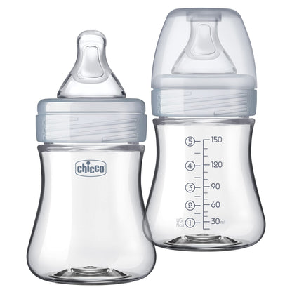 Hybrid Glass Baby Bottle With Lightweight Outer Shell