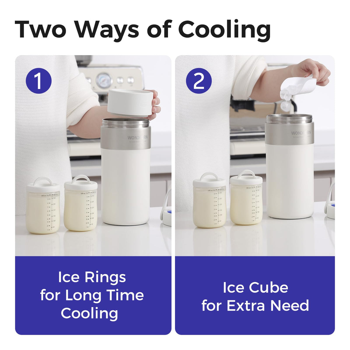 WONDBORN Portable Breast Milk Cooler for Travel