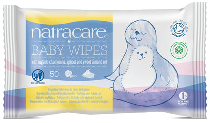 Organic Cotton Baby Wipes With Gentle Botanical Oils