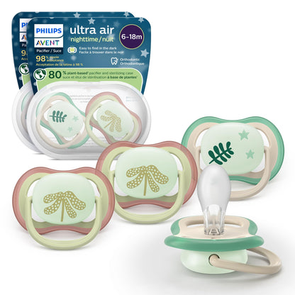 Ultra Air Nighttime Baby Pacifiers