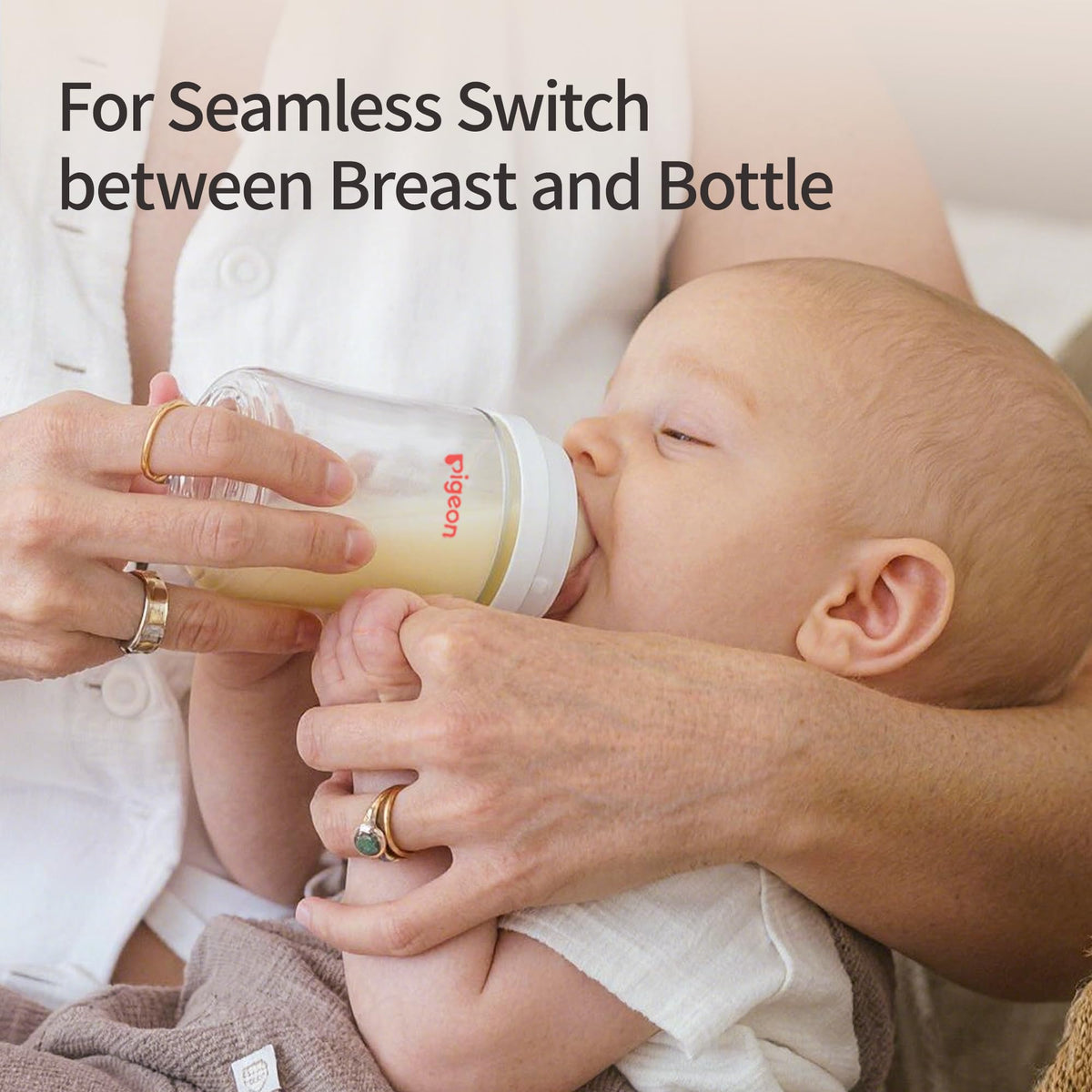 Silicone Coated Glass Baby Bottle Newborn Gift Set