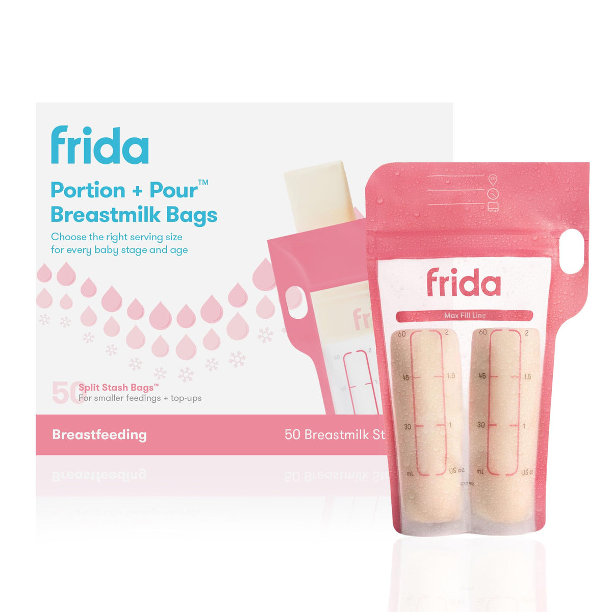 Frida Mom Breast Milk Storage Bags 100 Count