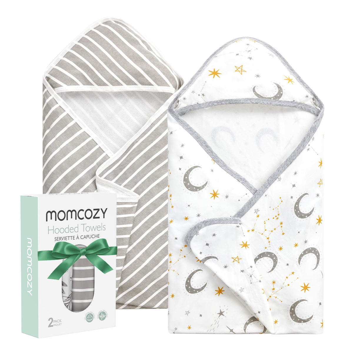 Momcozy Hooded Baby Bath Towel