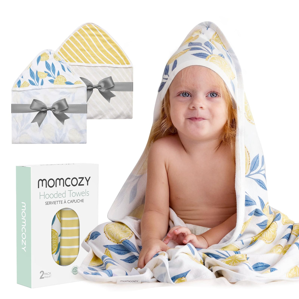 Momcozy Hooded Baby Bath Towel