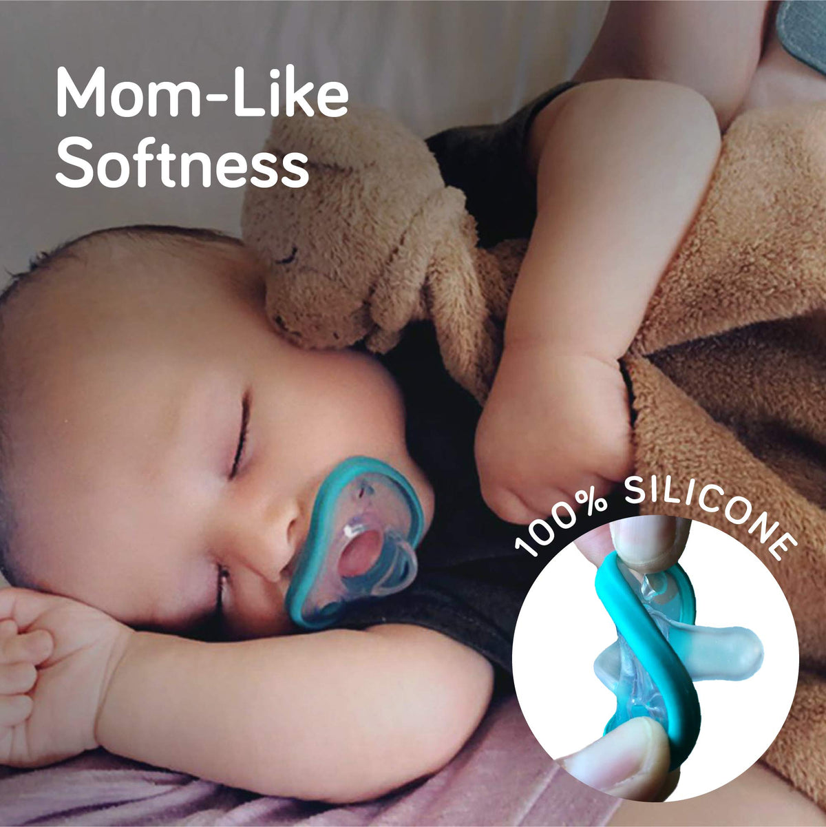 Nanobébé Flexy Silicone Pacifier for Newborns