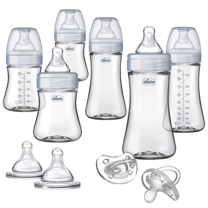 Hybrid Glass Baby Bottle With Lightweight Outer Shell