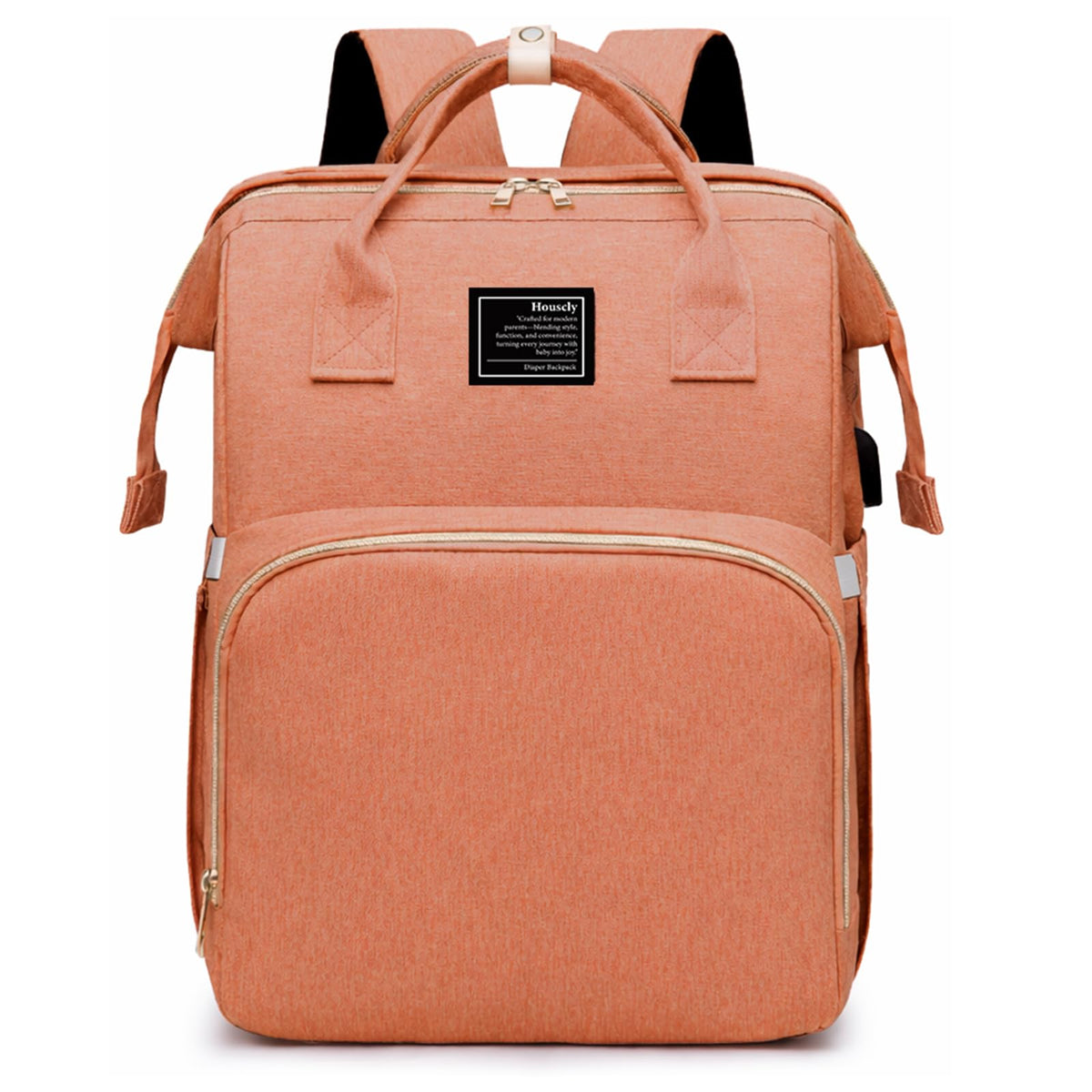 Houscly Diaper Backpack With Changing Station