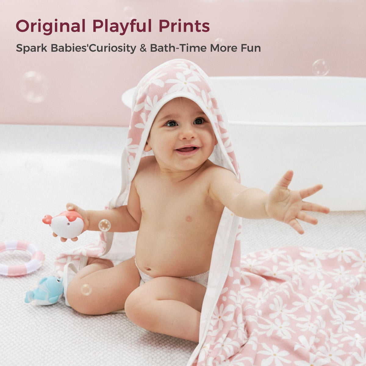 Momcozy Hooded Baby Bath Towel