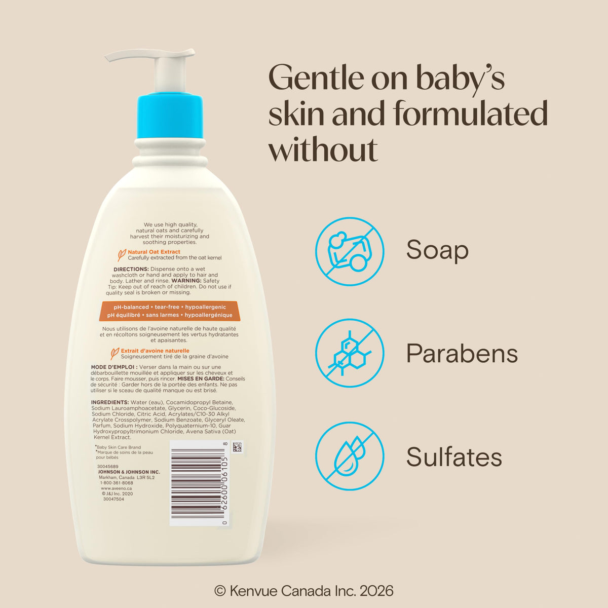 Aveeno Baby Wash & Shampoo