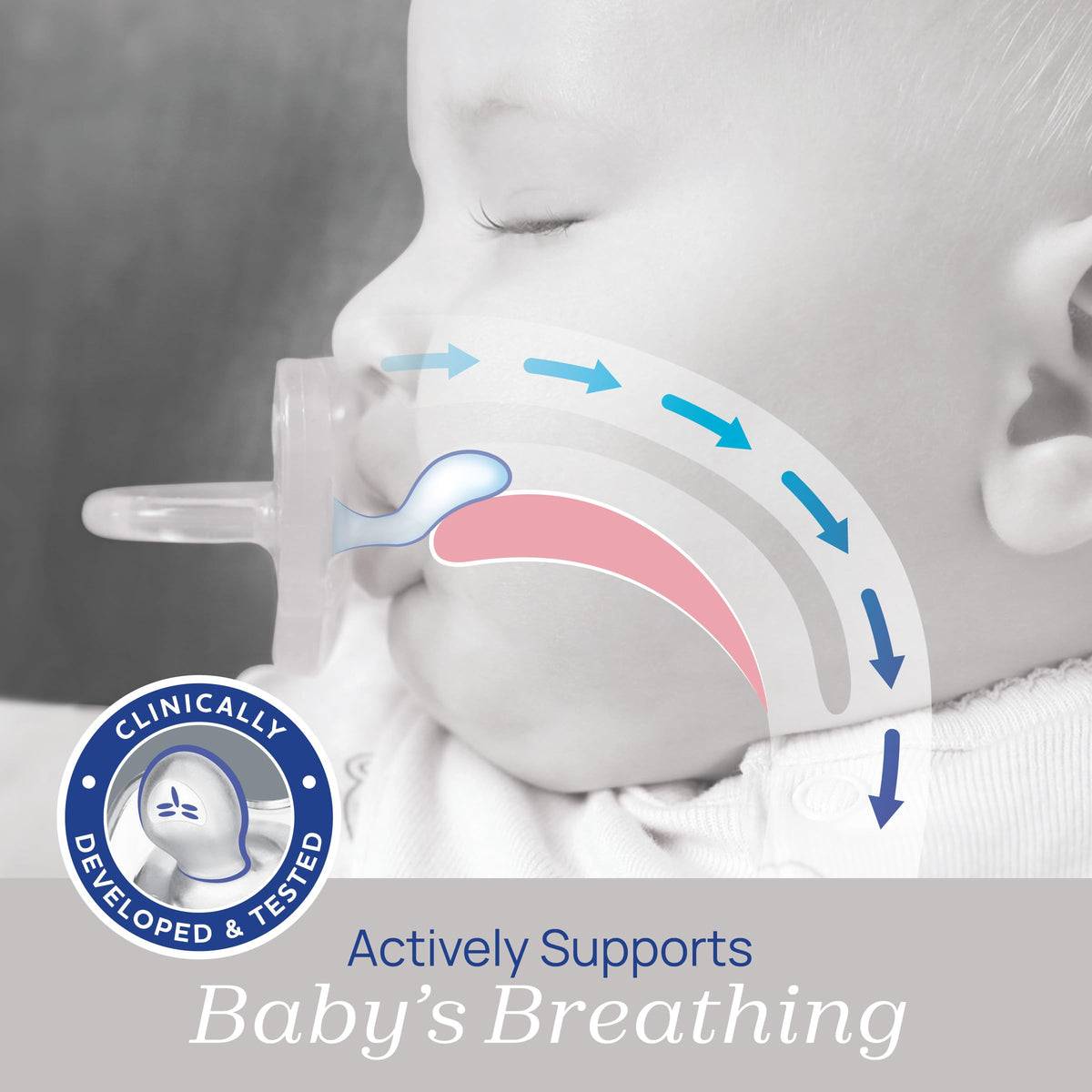PhysioForm Silicone Orthodontic Baby Pacifier