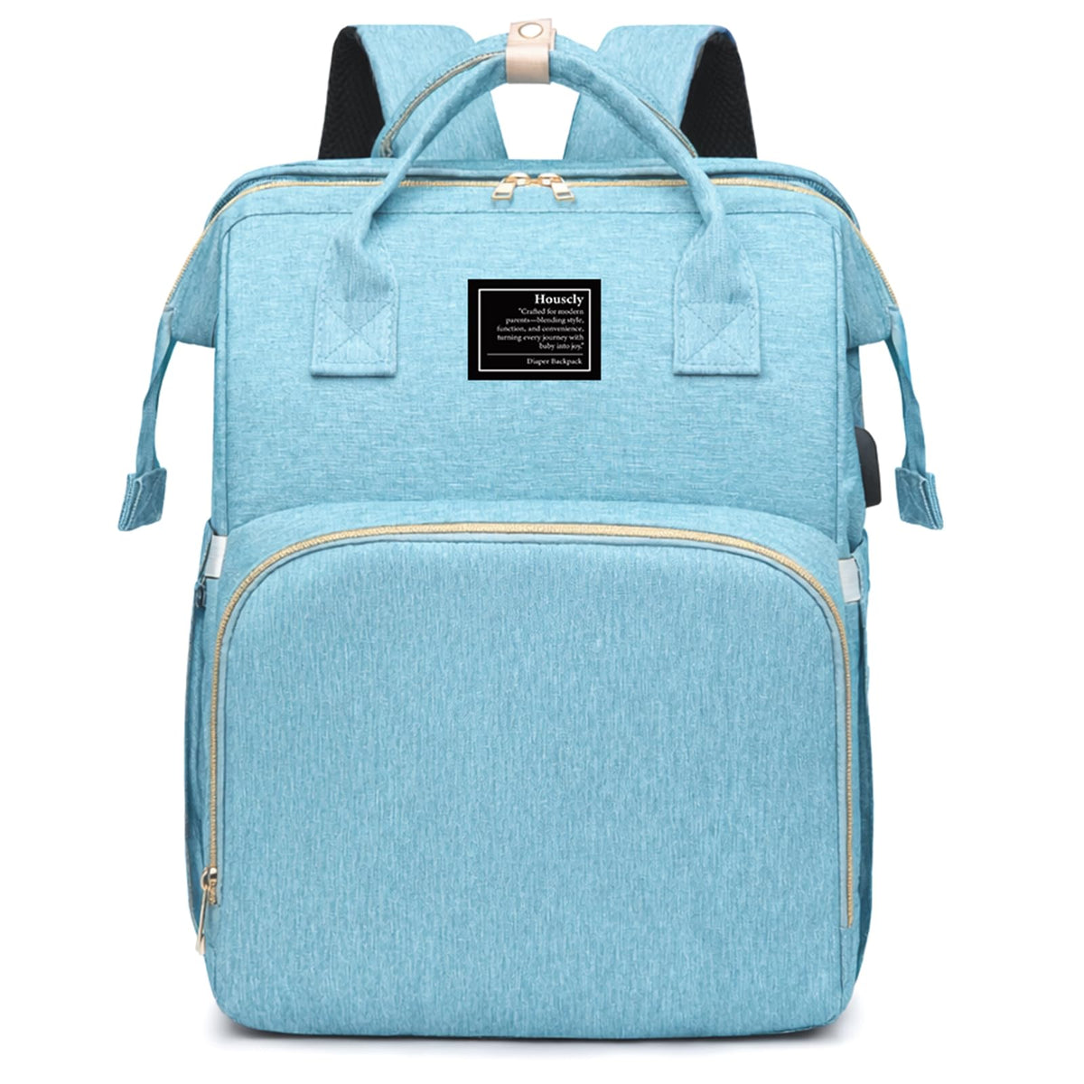 Houscly Diaper Backpack With Changing Station