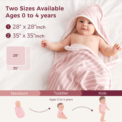 Momcozy Hooded Baby Bath Towel