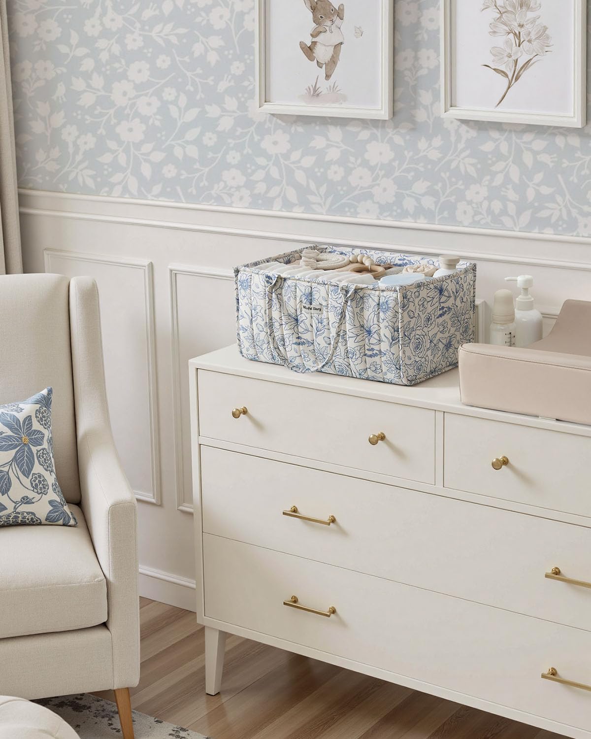 Baby Diaper Caddy Organizer for Newborn Essentials