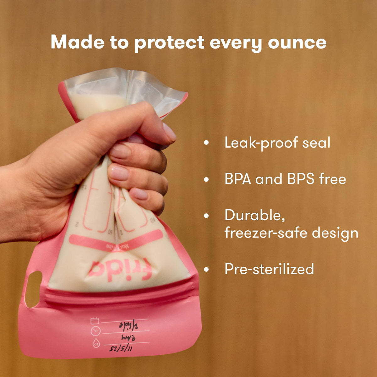 Frida Mom Breast Milk Storage Bags 100 Count