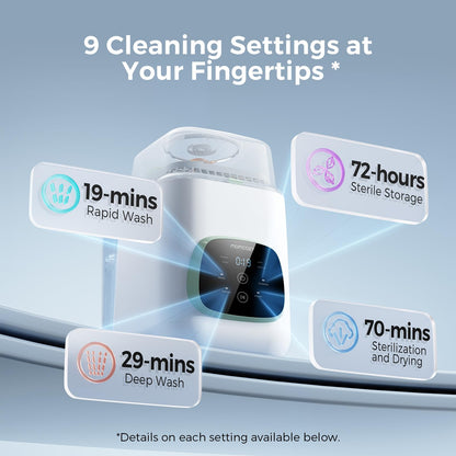 Momcozy KleanPal Pro Bottle Washer & Water Warmer
