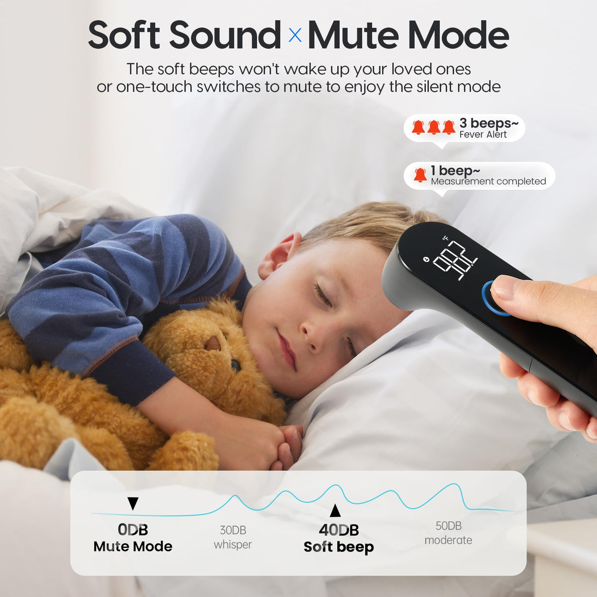 Fast Digital Baby Thermometer With Fever Alarm Mode