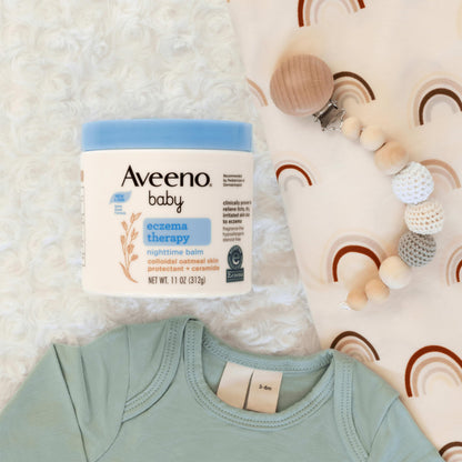 Aveeno Baby Eczema Therapy Nighttime Body Balm, Moisturizing Eczema Treatment collection