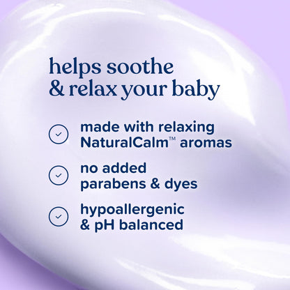 Johnson's Baby Moisturizing Bedtime Baby Body Lotion with Coconut Oil & Relaxing NaturalCalm Aromas