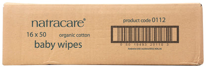 Organic Cotton Baby Wipes With Gentle Botanical Oils