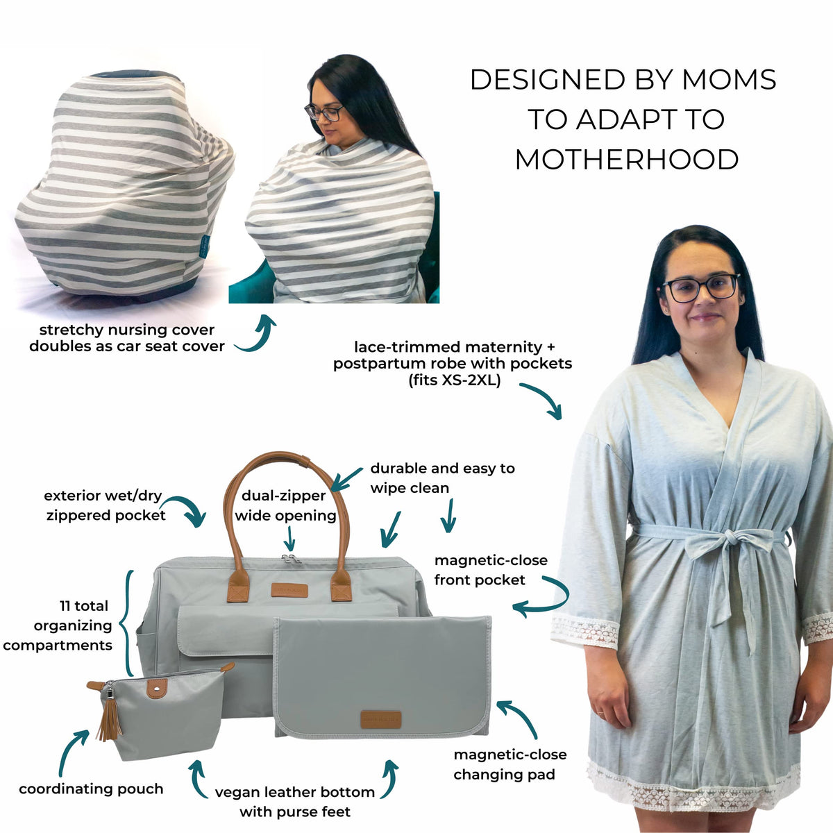 Baby Boldly Pre-Packed Hospital Birth Bag