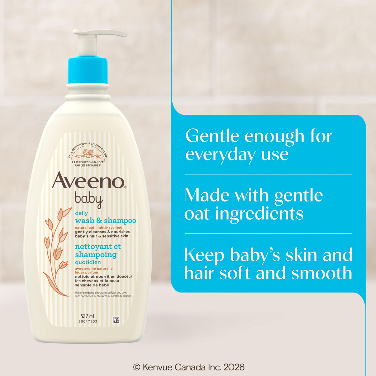 Aveeno Baby Wash & Shampoo
