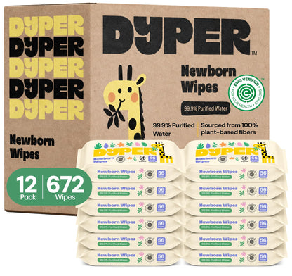 DYPER Sensitive Baby Wipes Unscented