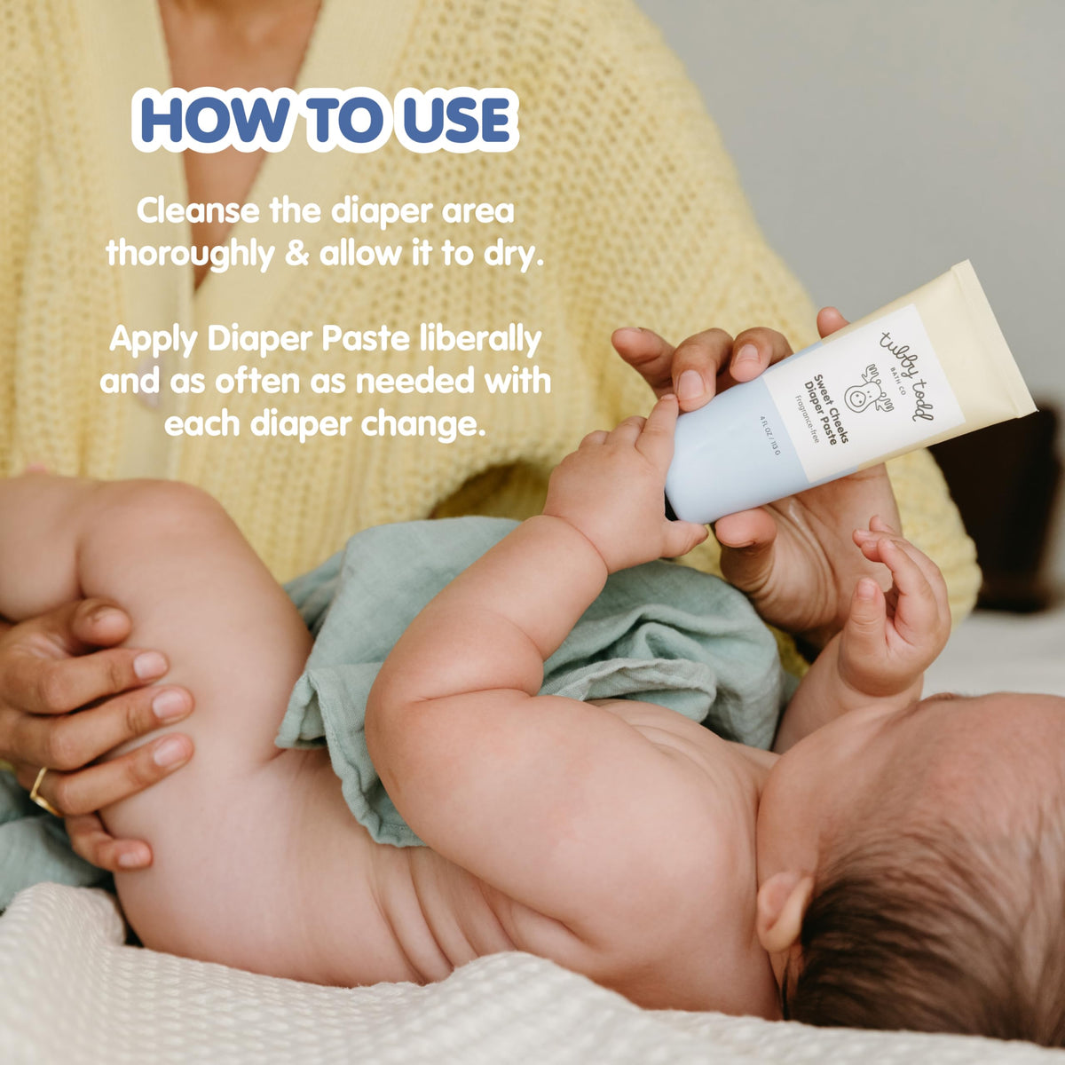 Gentle Diaper Rash Cream for Sensitive Baby Skin