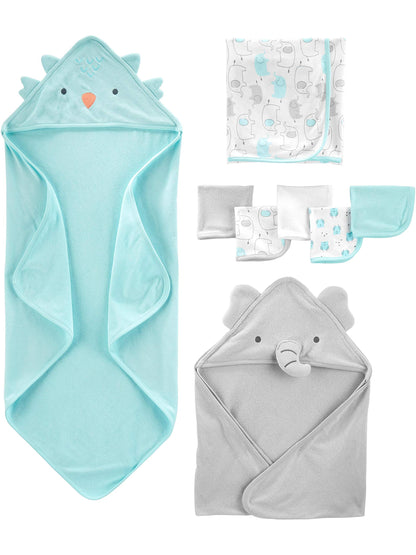 Carter's Baby Towel & Washcloth Set 8 Piece